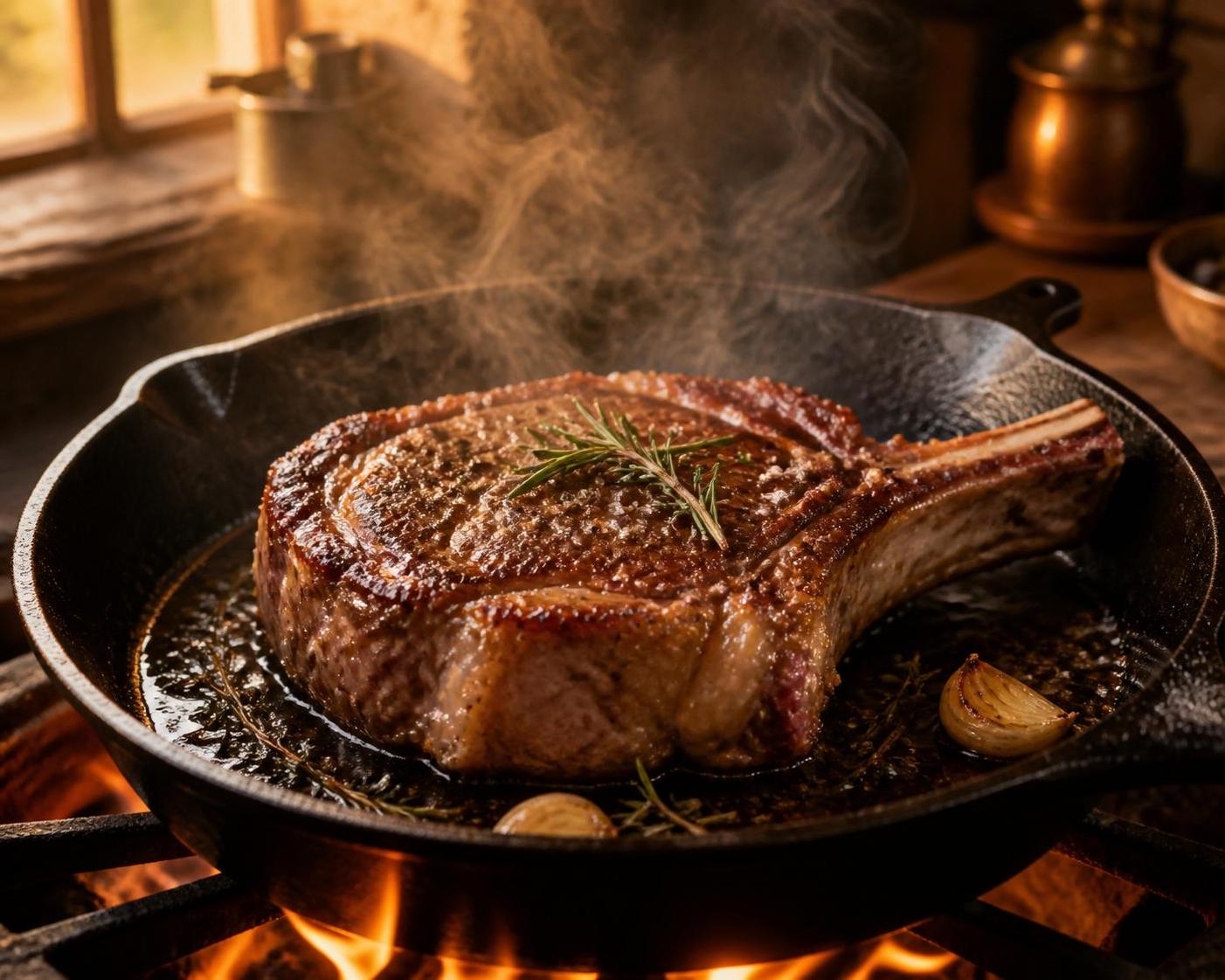 découvrez nos astuces pour réussir la cuisson de votre côte de bœuf à la poêle, pour une viande tendre, juteuse et parfaitement savoureuse à chaque fois.