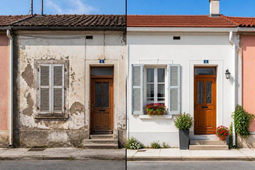découvrez les meilleures solutions pour rénover et embellir une façade abîmée afin de redonner vie et charme à votre maison.