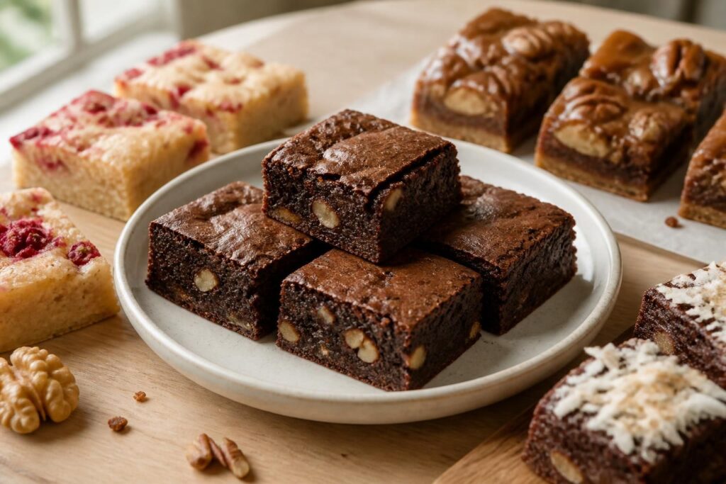 découvrez nos recettes de brownie aux noix moelleux, des classiques indémodables aux variantes gourmandes pour satisfaire toutes vos envies sucrées.