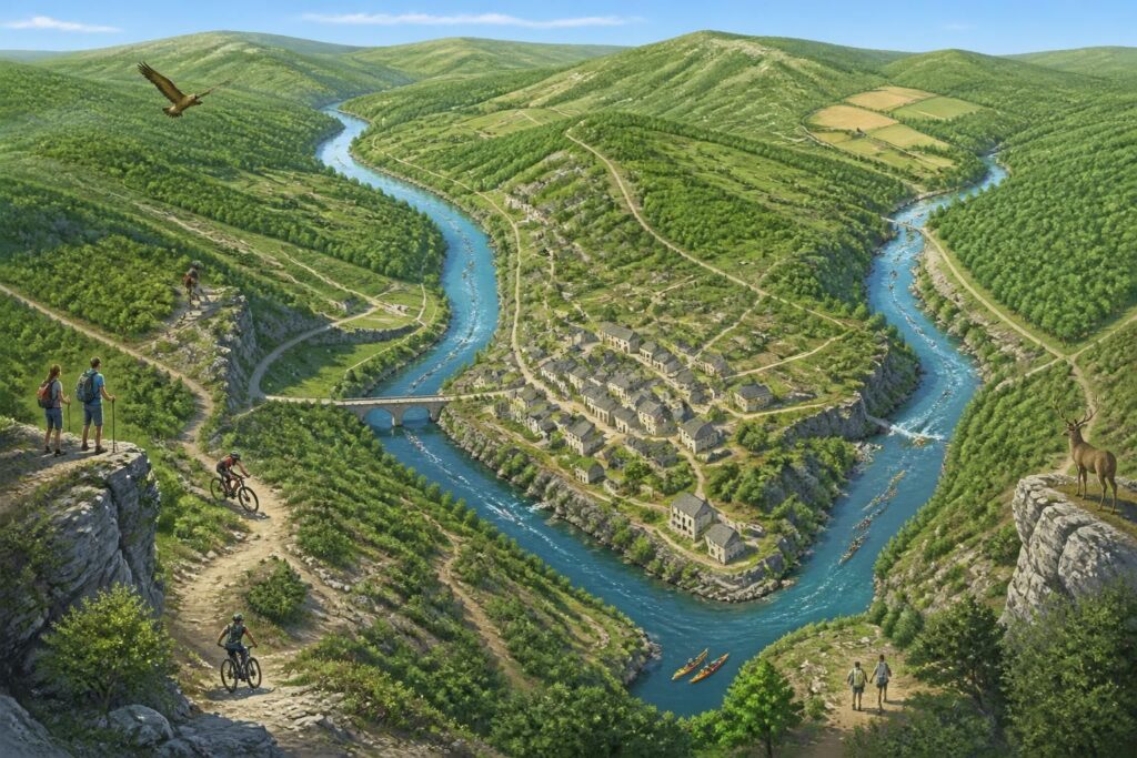 découvrez entraigues sur truyère : carte détaillée, activités nature à pratiquer et conseils pour un tourisme alliant détente et aventure au cœur de paysages préservés.