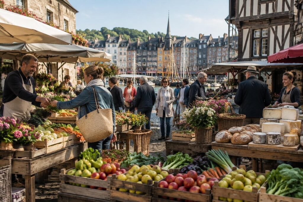 découvrez les jours et horaires du marché à honfleur, ses produits locaux et son ambiance conviviale au cœur de la ville.