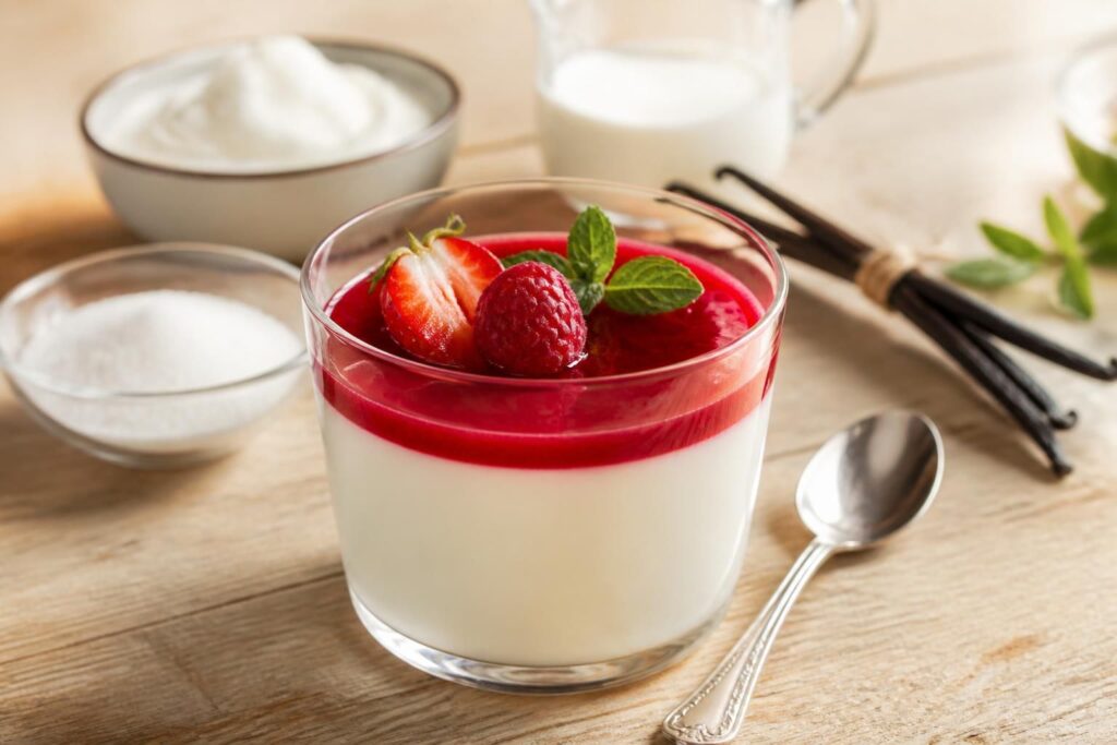 découvrez une recette facile et rapide de panna cotta sans gélatine ni thermomix, idéale pour un dessert léger et gourmand en toute simplicité.