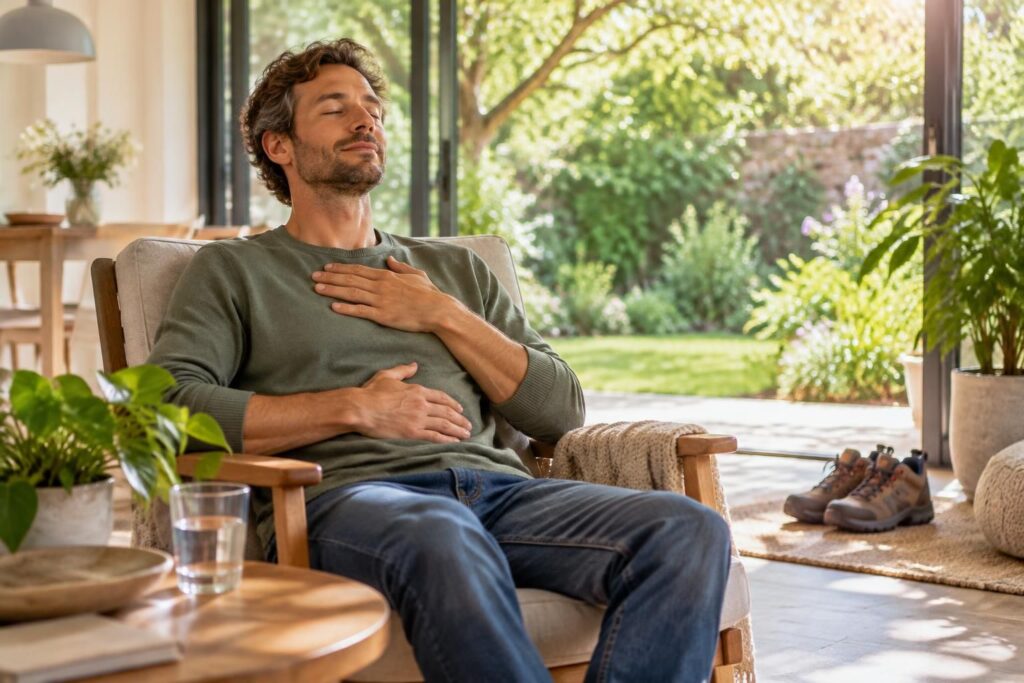 découvrez des méthodes naturelles pour réduire rapidement le cortisol : respiration, sommeil, alimentation et habitudes anti-stress à adopter au quotidien.